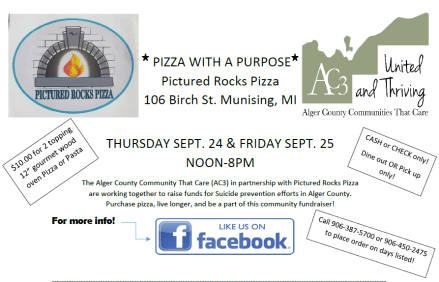 2020 Pizza with a Purpose Flyer